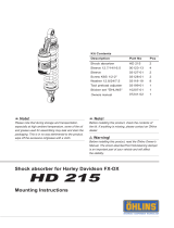 Ohlins HD215 Mounting Instruction