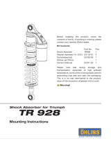 Ohlins TR928 Mounting Instruction