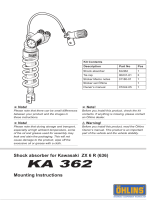 Ohlins KA362 Mounting Instruction