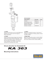 Ohlins KA363 Mounting Instruction