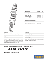 Ohlins HR609 Mounting Instruction