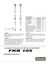 Ohlins FKR 118 Mounting Instruction