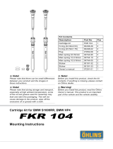 Ohlins FKR104 Mounting Instruction