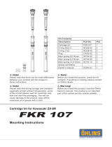 Ohlins FKR107 Mounting Instruction