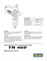 Ohlins TR469 Mounting Instruction