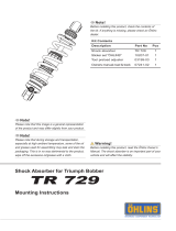 Ohlins TR729 Mounting Instruction
