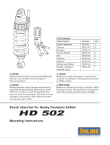 Ohlins HD502 Mounting Instruction