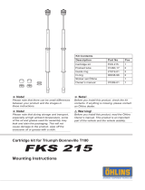 Ohlins FKS215 Mounting Instruction