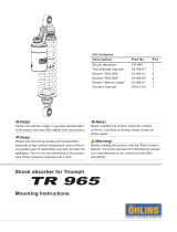 Ohlins TR965 Mounting Instruction