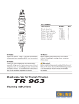 Ohlins TR963 Mounting Instruction