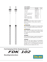 Ohlins FDK102 Mounting Instruction