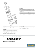 Ohlins HO427 Mounting Instruction