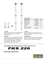 Ohlins FKS226 Mounting Instruction