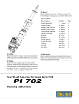 Ohlins PI702 Mounting Instruction