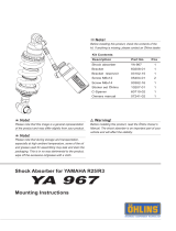 Ohlins YA967 Mounting Instruction