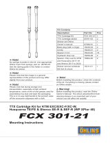 Ohlins FCX 301-21 Mounting Instruction