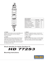 Ohlins HD772S3 Mounting Instruction