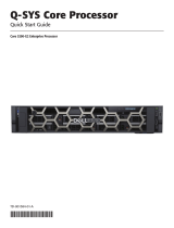 Dell EMC Q-SYS 5200-G2 Quick start guide