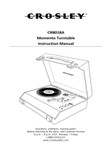Crosley CR8018A User manual