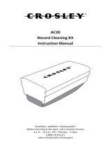 Crosley AC20 User manual