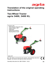 Agria 3400 Owner's manual