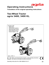 Agria 3400 Owner's manual