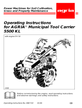 Agria 5500 Owner's manual