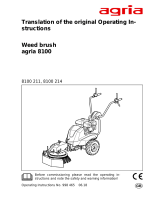 Agria 8100 Owner's manual