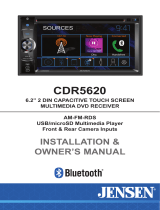 Jensen CDR462 User manual