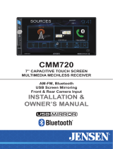 Jensen CMM720 User manual