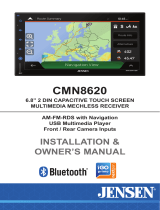 Jensen CMN8620 User manual