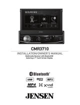 Jensen CMR3710 User manual