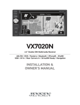 Jensen VX7020N User manual
