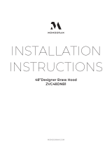 Monogram 1892451 Installation guide