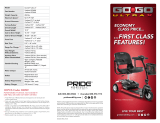 Pride Mobility Go-Go Ultra X Owner's manual