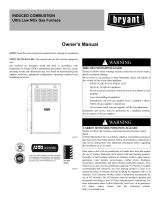 Bryant 830SA Owner's manual