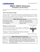Lowrance NMEA 2000 Networks Installation guide