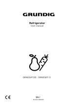 Grundig No Frost Fridge Freezer with Duo-Cooling Technology User manual