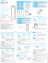 Commax CDL-310L Owner's manual
