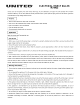 United IK-5912 Operating instructions