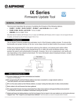 Aiphone IX Install Manual