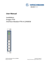 Hirschmann Dragon PTN Interface Module PTN-4-2/4WEM User manual