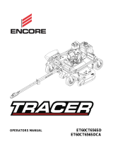 Encore TRACER 60″-72″ Owner's manual