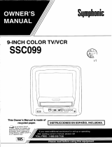 Symphonic SSC099 User manual