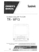 Symphonic TR-WF13 User manual