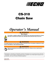 Echo CS-310 User manual