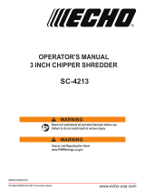 Echo SC-4213 User manual