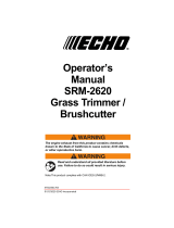 Echo SRM-2620 User manual