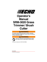 Echo SRM-3020 User manual