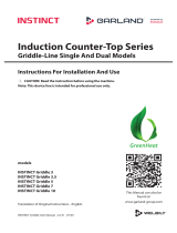 Garland US Range Cuisine Series Heavy Duty Griddle Top Range Owner Instruction Manual